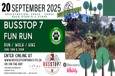 BusStop7 Fun Run/Walk - 20 September 2025