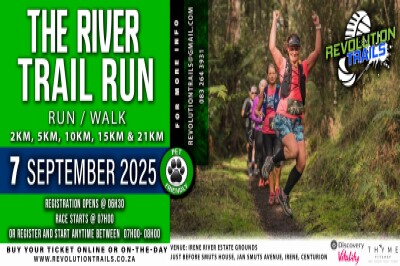 The River Trail Run/Walk - 7 September  2025