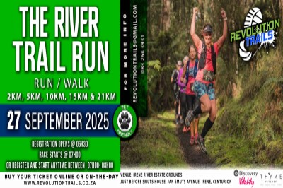 The River Trail Run/Walk - 27 September 2025 The River Trail Run/Walk - 27 September 2025