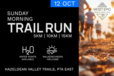 Sunday Morning Trail Run - Hazeldean Valley Trails (12/10/25) Sunday Morning Trail Run - Hazeldean Valley Trails (12/10/25)