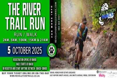 The River Trail Run/Walk - 5 October 2025 The River Trail Run/Walk - 5 October 2025