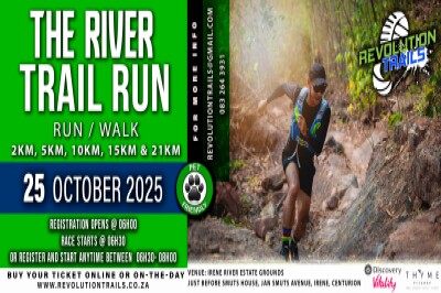 The River Trail Run/Walk - 25 October 2025 The River Trail Run/Walk - 25 October 2025