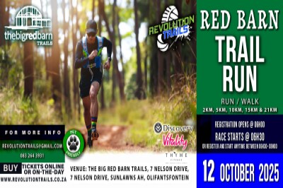 Red Barn Trial Run/Walk - 12 October 2025