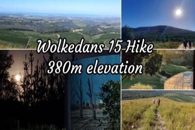 Wolkedans 15km Hike 380m elevation