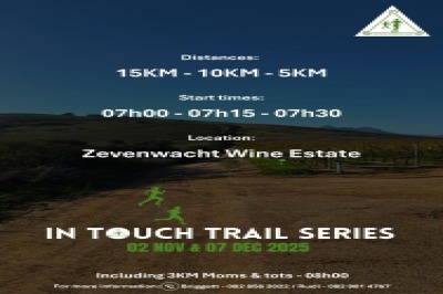 In Touch Trail Series 2025 - 2nd event Sunday 2 November  2025