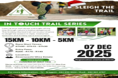 In Touch Trail Series 2025 - Christmas Finale - 7 December 2025 In Touch Trail Series 2025 - Christmas Finale - 7 December 2025