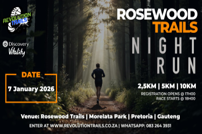 Rosewood Trails Night Run/Walk - 7 January 2026