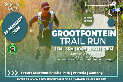 Grootfontein Trail Run/Walk - 25 January 2026