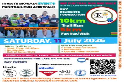 IME Trail Fun Run and Walk.
