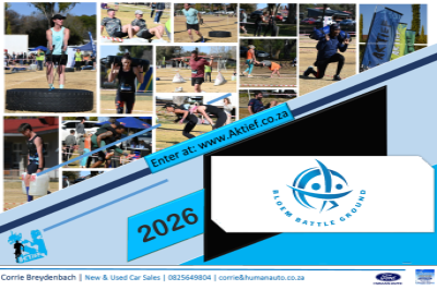 Bloem Battle Ground 2026 - Fitness Summer Series