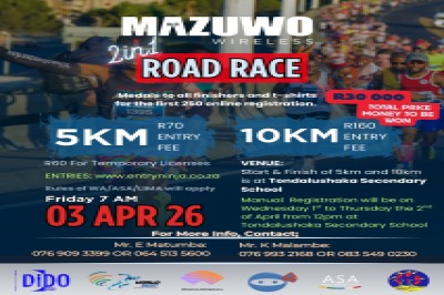 Mazuwo Wireless Road Race