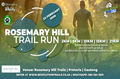 Rosemary Hill Trail Run/Walk - 22 February 2026