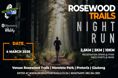 Rosewood Trails Night Run/Walk - 4 March 2026