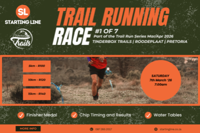 Starting Line Trail Series #1 — Tinderbox Trails (7 Mar 2026)