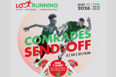 Love running 10 21km - 06h45; 5km - 06h55 @ The Glen High School