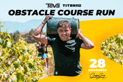 TEVA X TITAN Obstacle Course Run | STELLENBOSCH #3