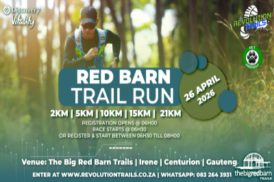 Red Barn Trial Run/Walk - 26 April 2026