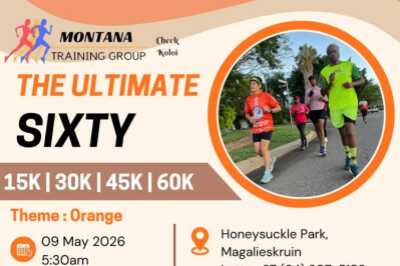 MTG 60KM Comrades Training Run