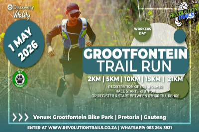 Grootfontein Trail Run/Walk - 1 May 2026