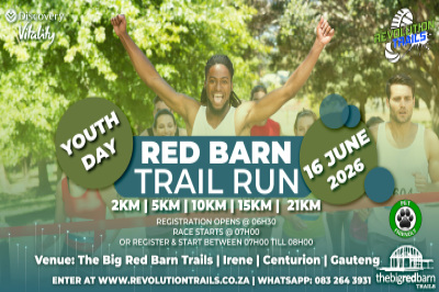 Youth Day Red Barn Trial Run/Walk - 10 May 2026