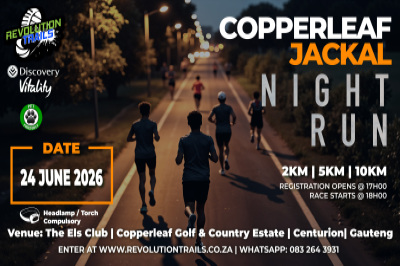 Copperleaf Jackal Night Run/Walk - 24 June 2026