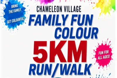 Chameleon Village Family Colour Run