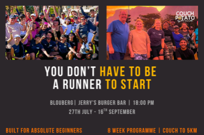 Couch to 5km | Blouberg | Evening | 18:00 pm