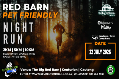 Big Red Barn Night Run/Walk - 22 July 2026
