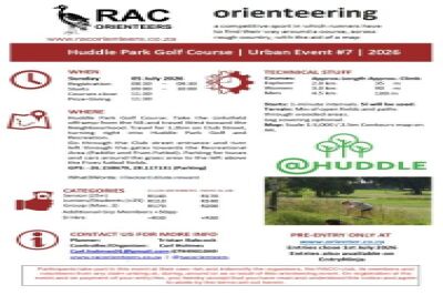 Huddle Park Golf Course - Urban Event #5