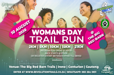 Woman's Day Trial Run/Walk  @ The Big Red Barn - 10 August 2026