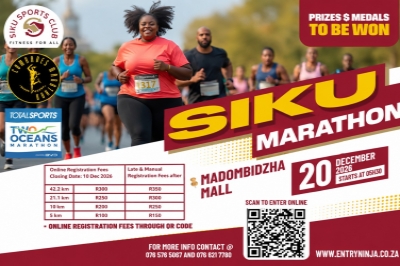 Siku sports club marathon poster