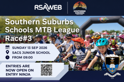 Southern Suburbs School Mountain Bike League - Event 3 of 2026 hosted by SACS