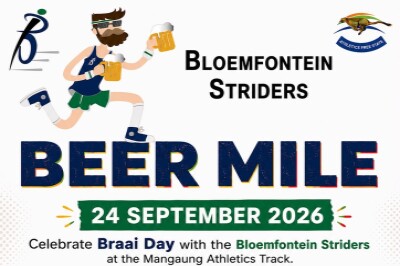 Bloemfontein Striders Beer mile