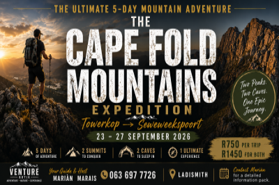 5 DAYS • 2 PEAKS • 2 CAVES • 1 ULTIMATE MOUNTAIN EXPERIENCE