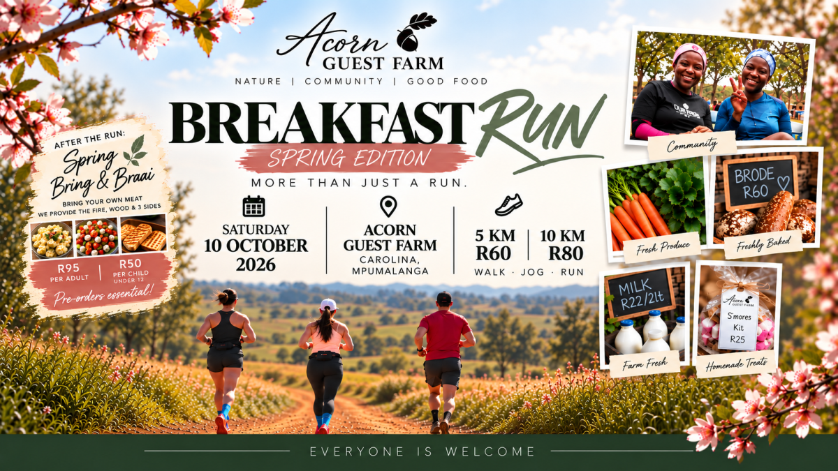 Acorn Guest Farm Breakfast Run & Farm Market - Spring editiion