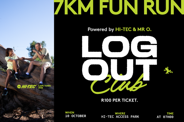 Log Out Fun Run poster